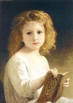 236x332 The Storybook Adolphe William Bouguereau Paintings - The Storybook Painting