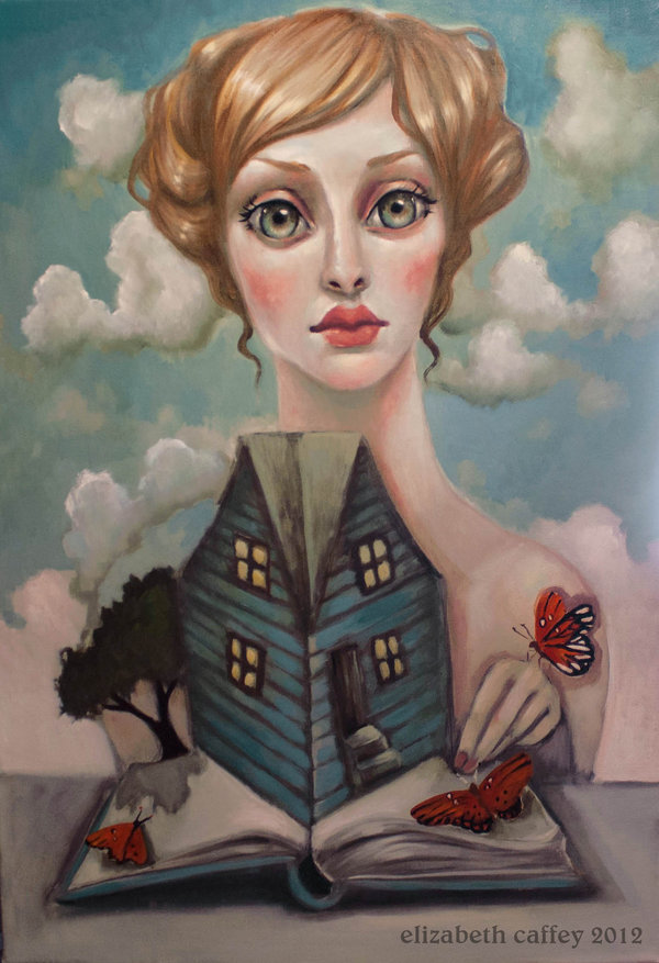 600x877 Storybook By Elizabeth Caffey - The Storybook Painting