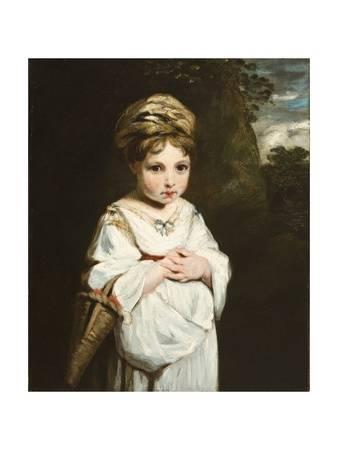 338x450 The Strawberry Girl, 1773 77 Giclee Print By Sir Joshua Reynolds - The Strawberry Girl Painting