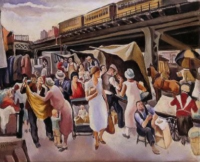 400x325 Three Subway Scenes From A 1930s Painter Ephemeral New York - The Subway Painting