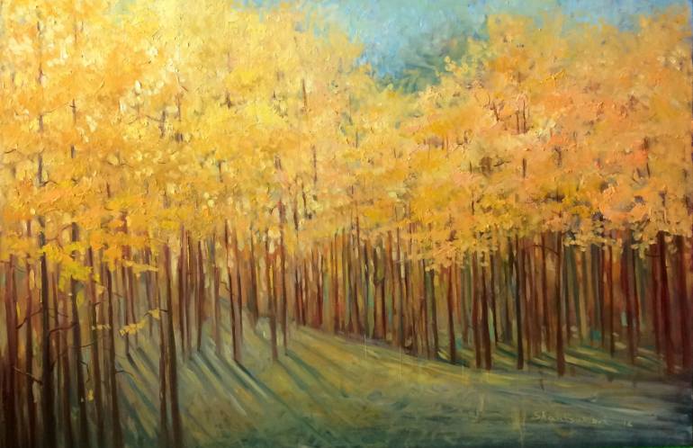 770x498 Saatchi Art Follow The Sun Painting By Yulia Shautsukova - The Sun Painting