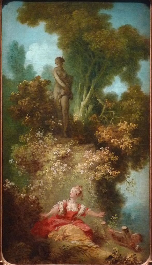 587x1024 Fragonard Jean - The Surprise Painting