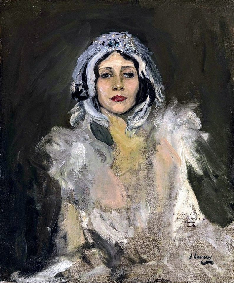 794x960 Anna Pavlova As The Swan (Study), 1911 - The Swan Painting