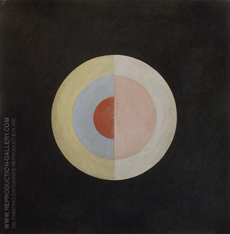 450x458 The Swan No 16 By Hilma Af Klint - The Swan Painting