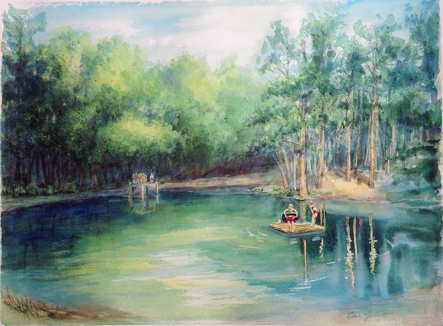 The Swimming Hole Painting At Paintingvalley Com Explore Collection