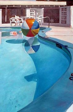 236x360 24 Best Awesome Pool Paintings! Images On Pools - The Swimming Pool Painting