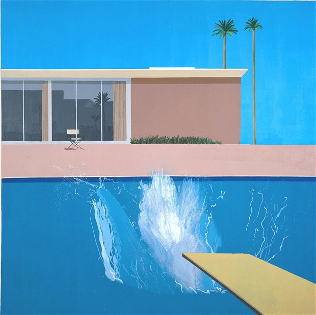 620x618 A Bigger Splash, Tate Modern, Review - The Swimming Pool Painting