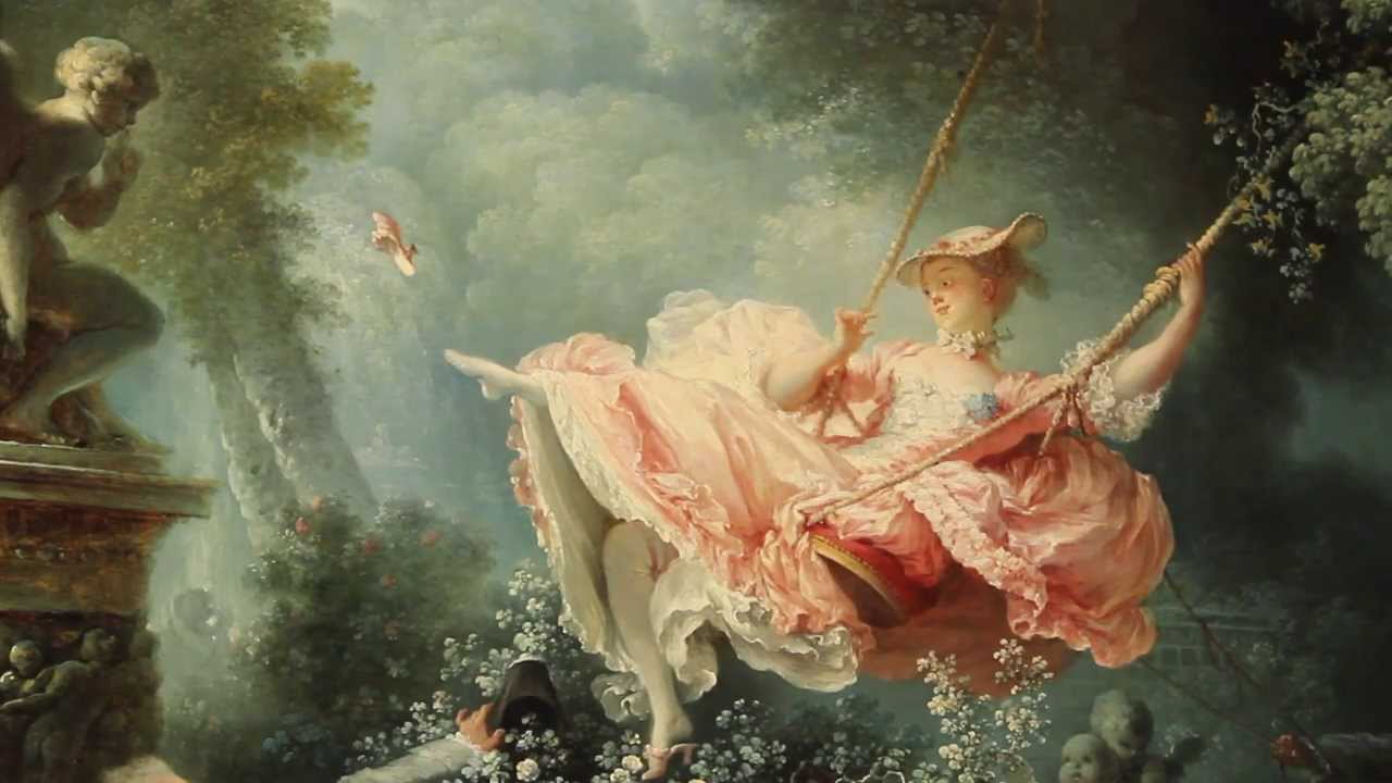 1280x720 Secrets Of The Wallace The Swing By Jean Fragonard (1767 - The Swing Painting