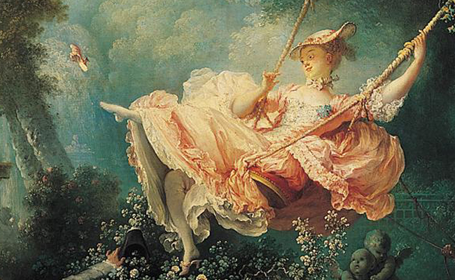 650x400 The Swing By Jean Fragonard On Artex - The Swing Painting