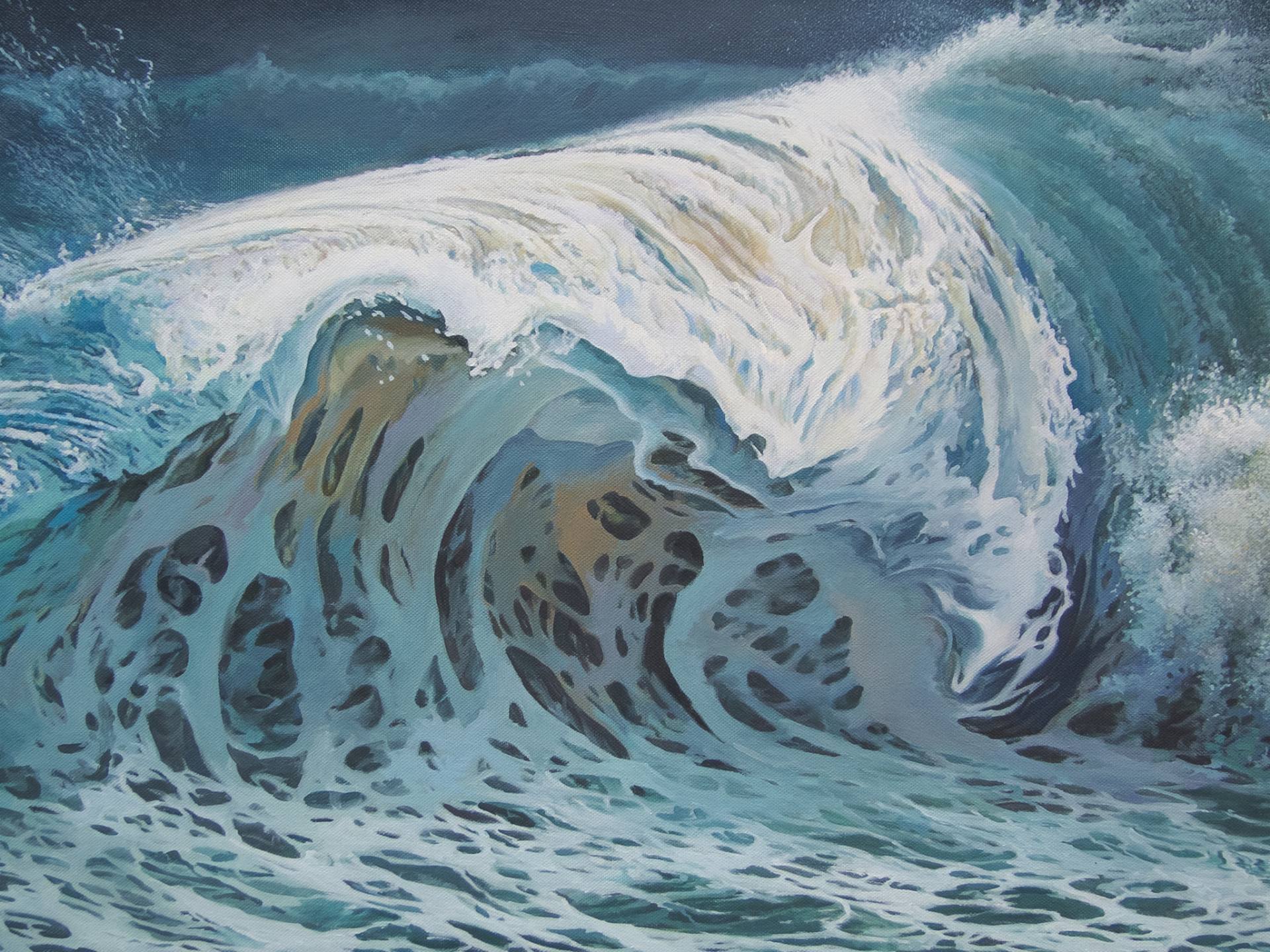 1920x1440 Saatchi Art The Tempest Painting By Clive Kirk - The Tempest Painting