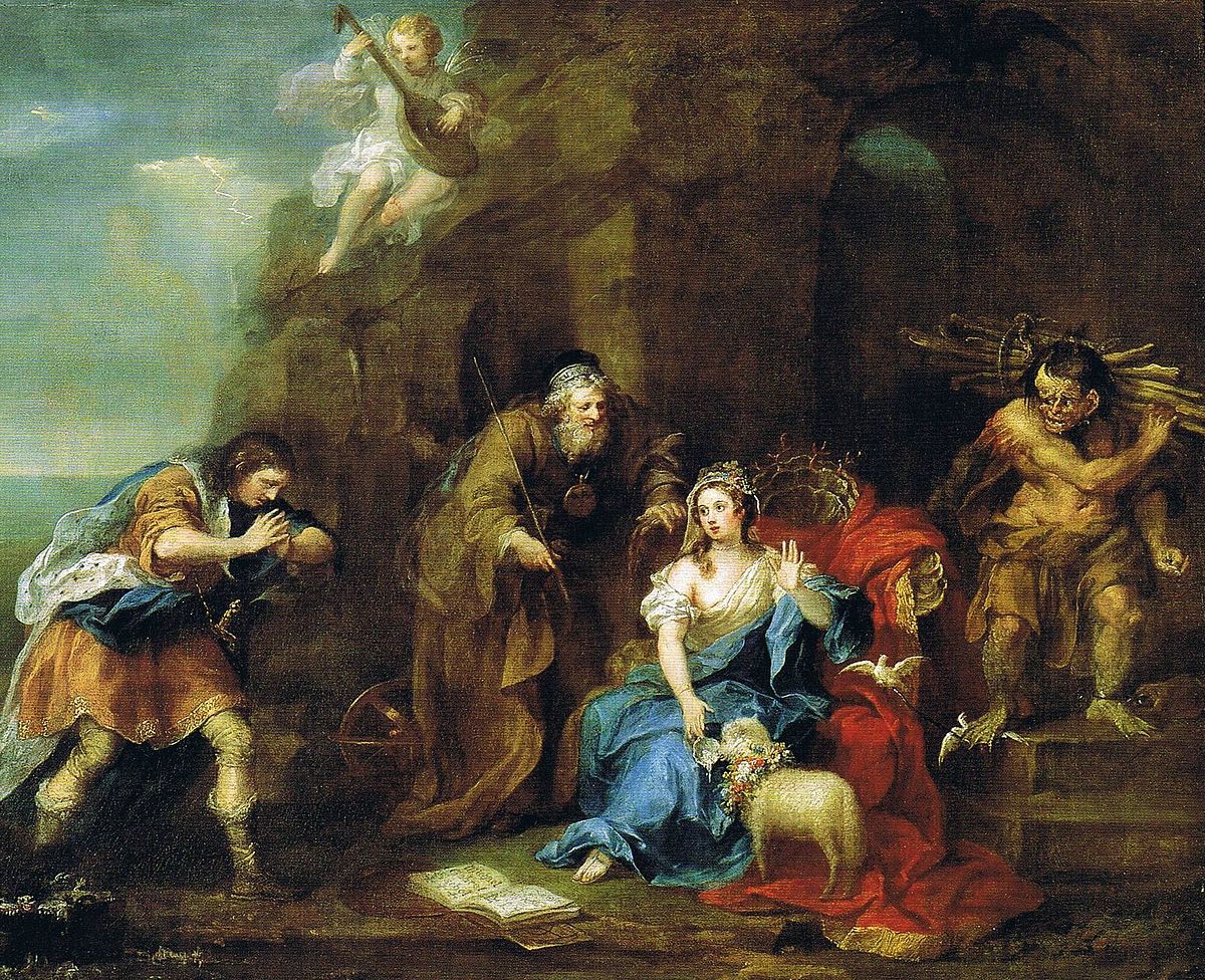 1200x976 Scene From Shakespeare's The Tempest - The Tempest Painting