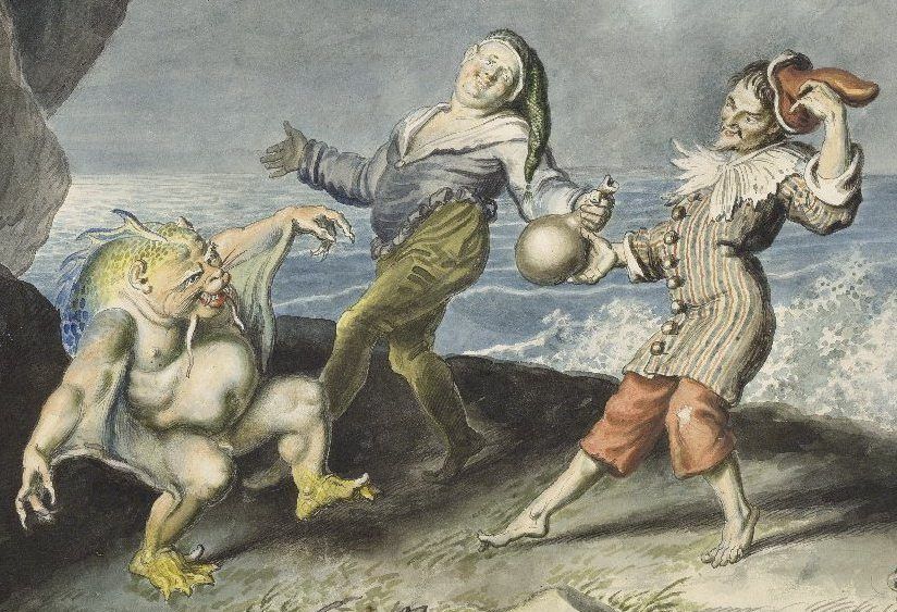 824x563 Shakespeare In Art Shakespeare And Paintings - The Tempest Painting