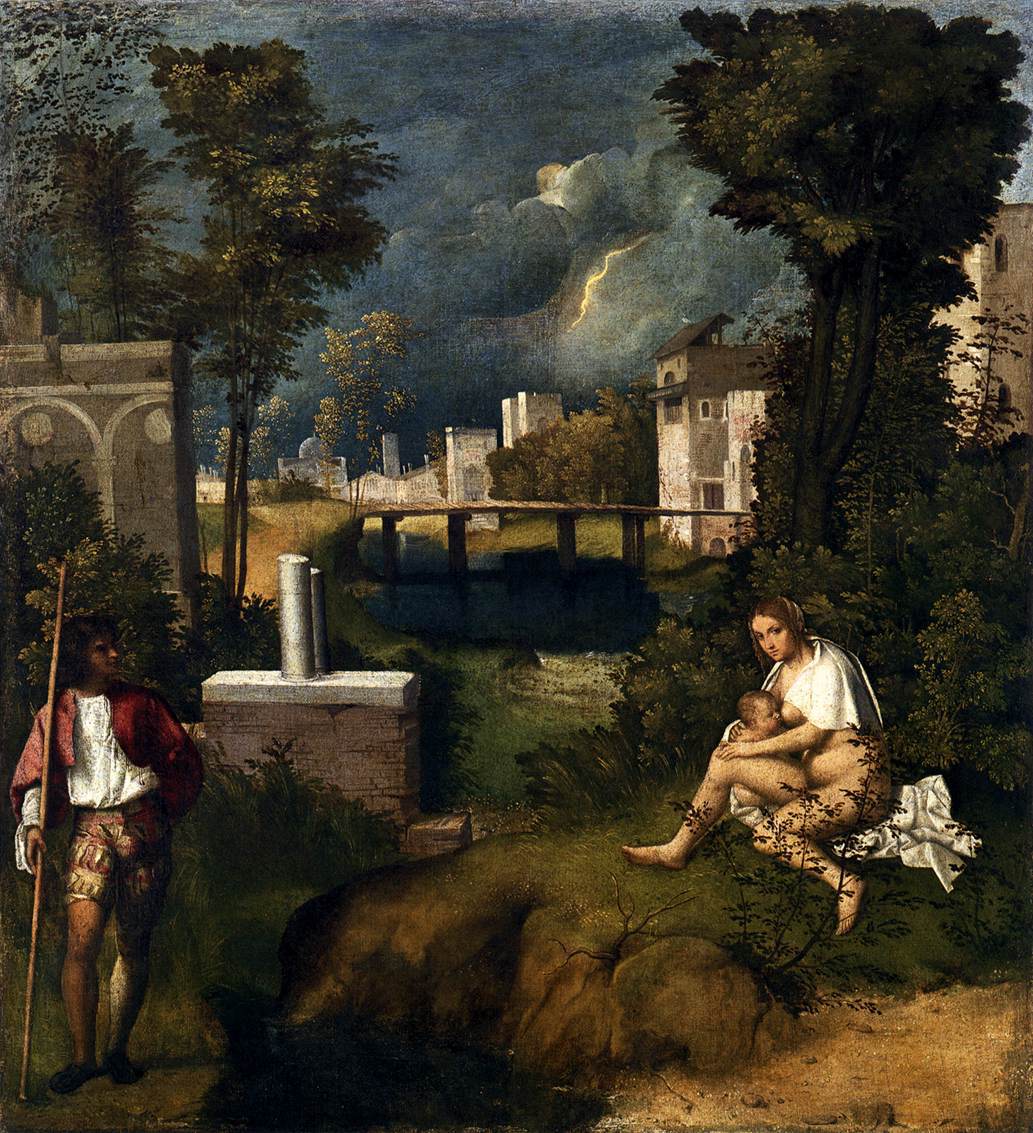 1033x1133 What Is The Meaning Of Giorgione'S - The Tempest Painting