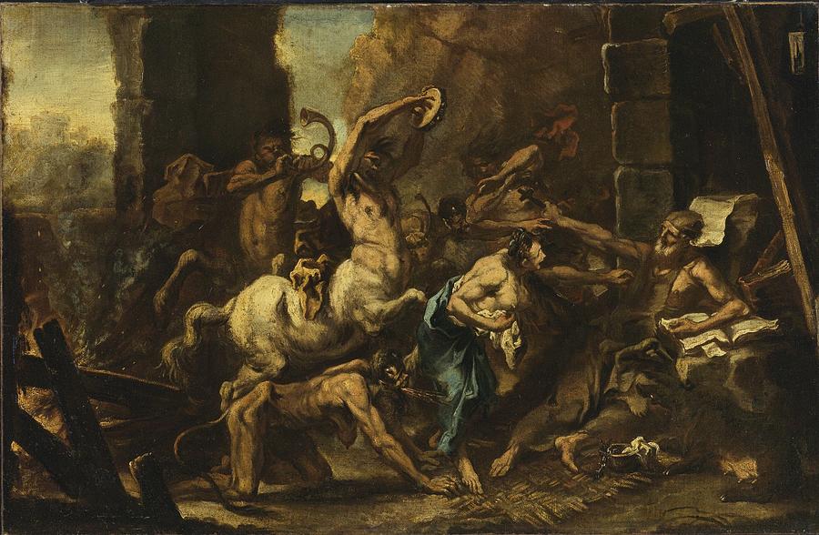 900x588 The Temptation Of Saint Anthony Painting By Celestial Images - The Temptation Painting