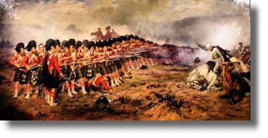 381x197 Illustrated Guide To Places To Visit - The Thin Red Line Painting