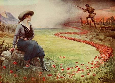 450x323 Harold H. Piffard - The Thin Red Line Painting