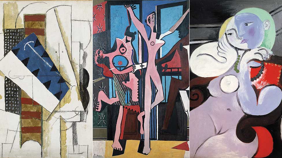 The Three Dancers Painting