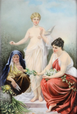 316x470 The Three Fates By Paul Thumann On Artnet - The Three Fates Painting