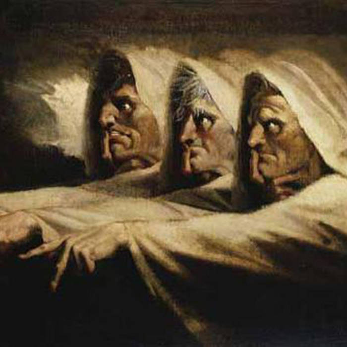 700x700 Three Fates Diana Rosalind Trimble - The Three Fates Painting