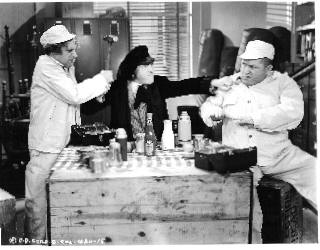 320x250 Shelton Trails Committee Paint The Barn Red - The Three Stooges Painting