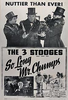 220x322 So Long Mr. Chumps - The Three Stooges Painting