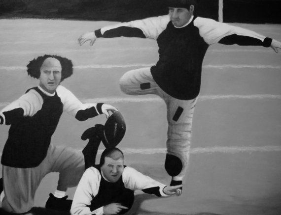 570x438 The 3 Stooges Painting - The Three Stooges Painting