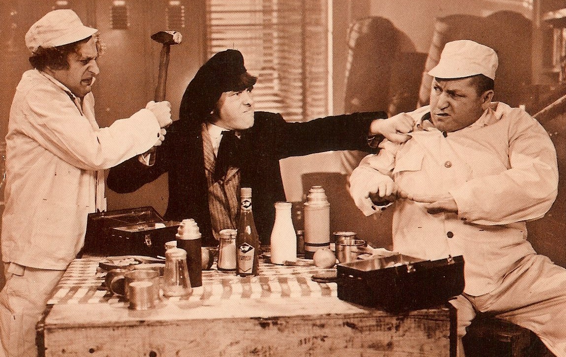 1149x725 A Guide For Viewers Who Wouldn'T Be Caught Dead Watching One - The Three Stooges Painting