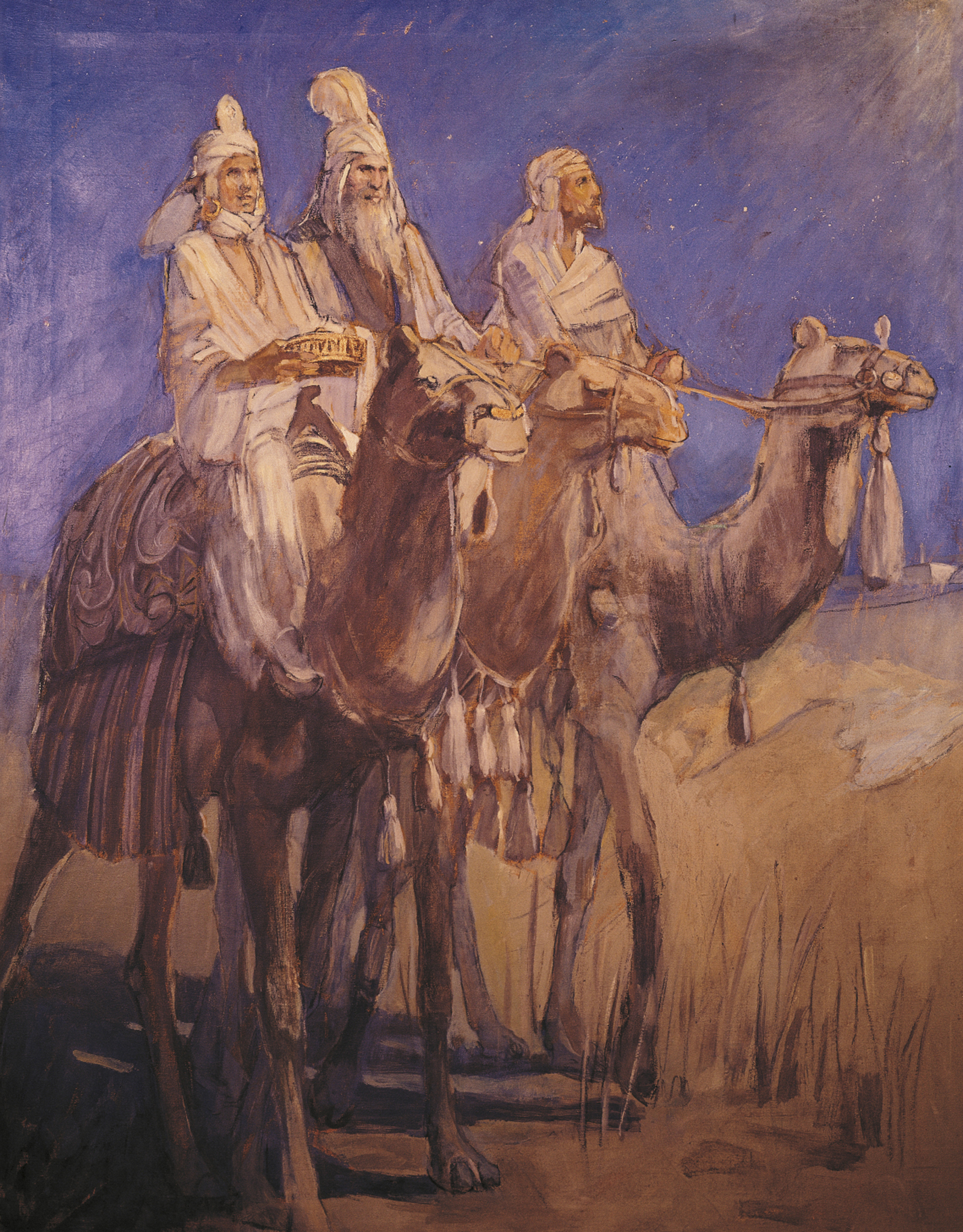 1600x2047 The Wise Men - The Three Wise Men Painting
