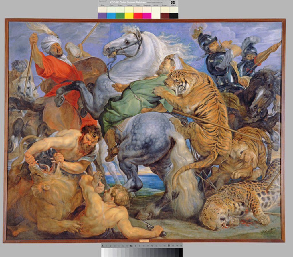 1024x898 The Tiger Hunt Posters Amp Prints By Peter Paul Rubens - The Tiger Hunt Painting
