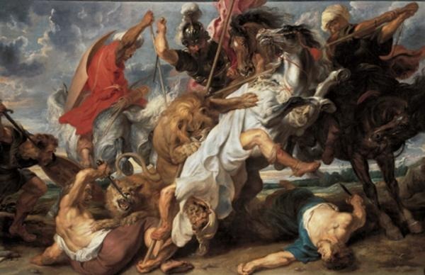 600x388 Eugene Delacroix Tiger Hunt 61635 Movieweb - The Tiger Hunt Painting