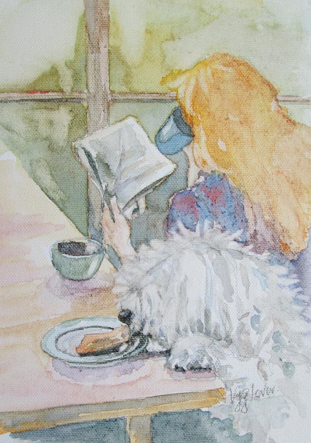 633x900 Pinching The Toast Painting By Victoria Glover - The Toast Painting