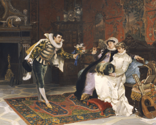 500x401 Women Rejecting Marriage Proposals In Western Art History - The Toast Painting