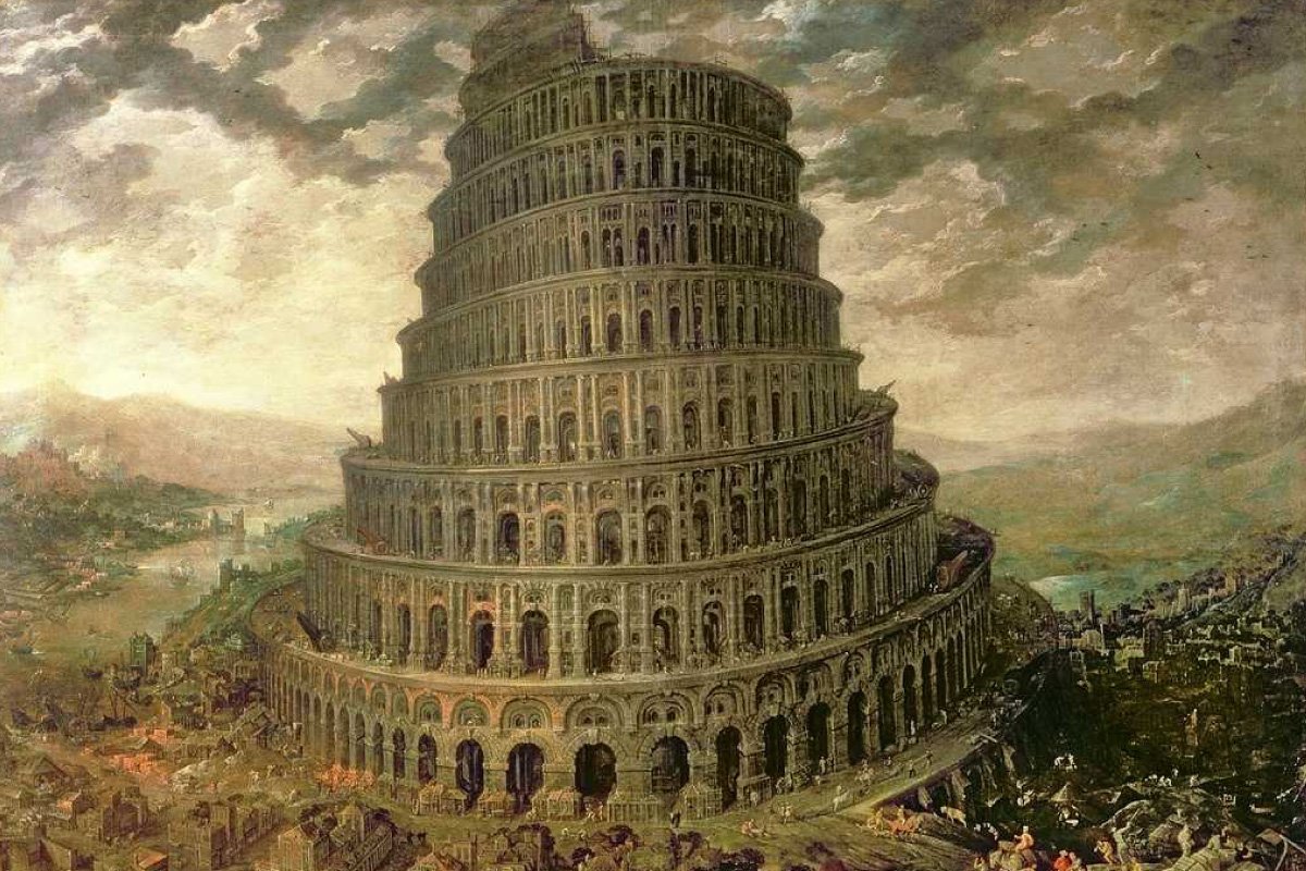 1200x800 What Happened - The Tower Of Babel Painting.