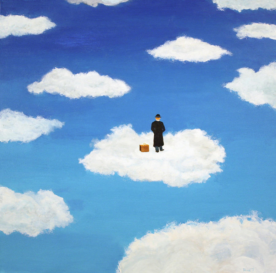 900x889 The Traveler Painting By Thomas Blood - The Traveler Painting