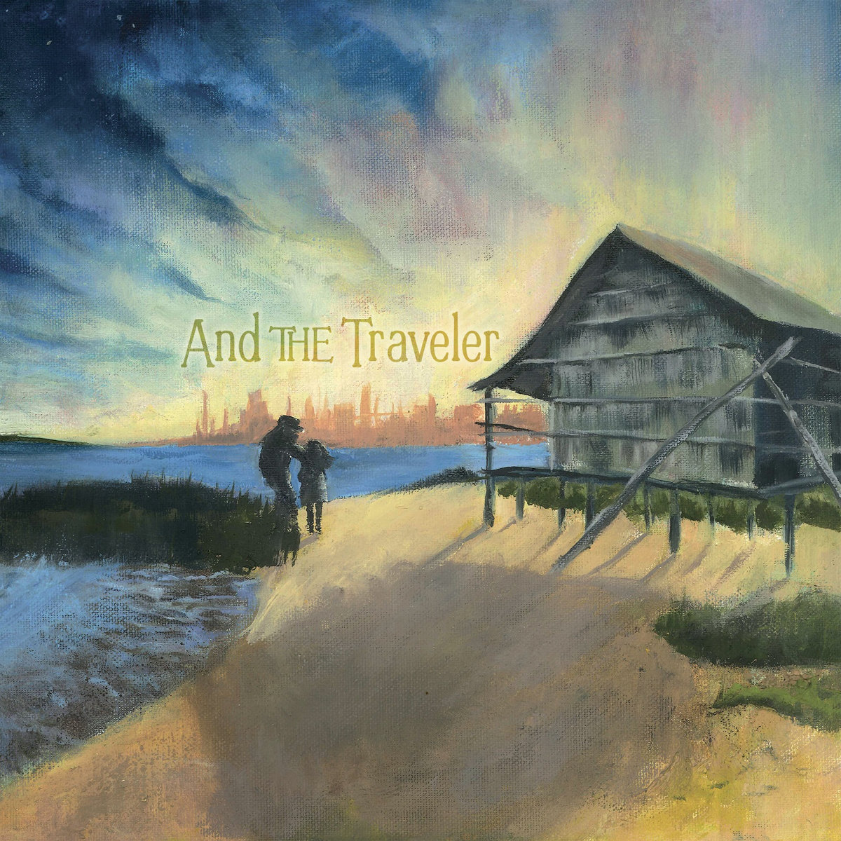 1200x1200 And The Traveler - The Traveler Painting