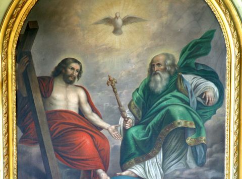 The Trinity Painting At Paintingvalley.com 