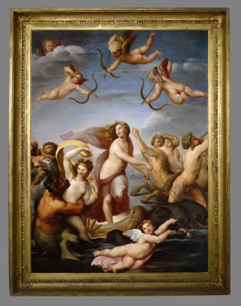 350x445 The Triumph Of Galatea Works Of Art Ra Collection Royal - The Triumph Of Galatea Painting