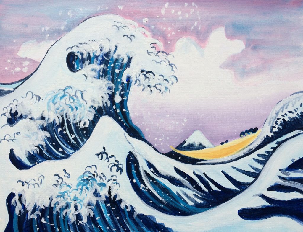 The Tsunami Painting At Paintingvalley Com Explore Collection Of The Tsunami Painting