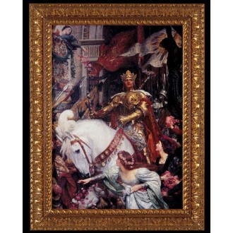 330x330 Two Crowns By Sir Frank Dicksee - The Two Crowns Painting