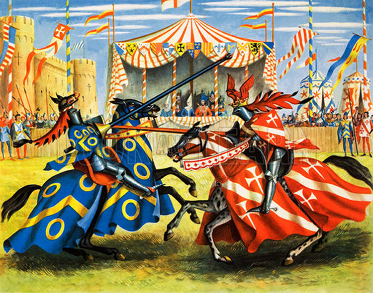 750x590 Event} Tournament Of The Two Crowns - The Two Crowns Painting