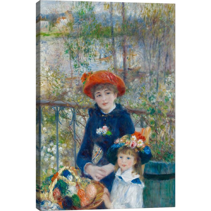 700x700 Icanvas - The Two Sisters Painting