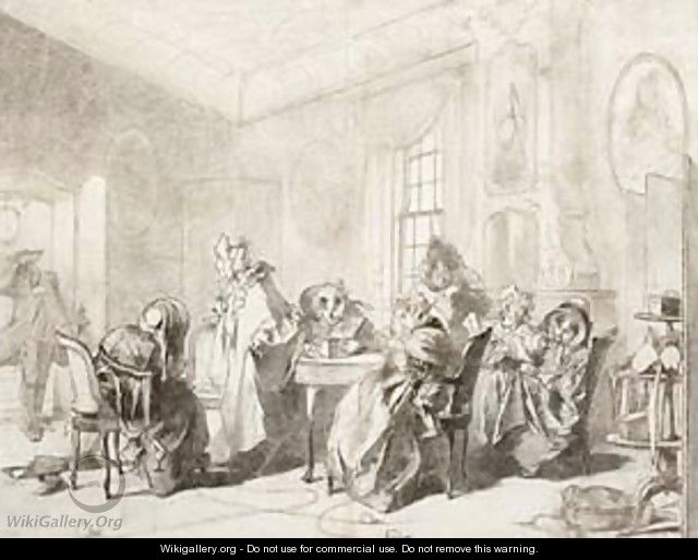 640x513 An Unexpected Visitor - The Unexpected Visitor Painting