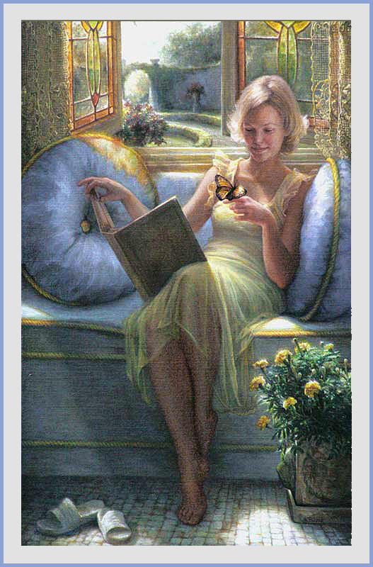 527x800 Unexpected Visitor Helene Beland - The Unexpected Visitor Painting