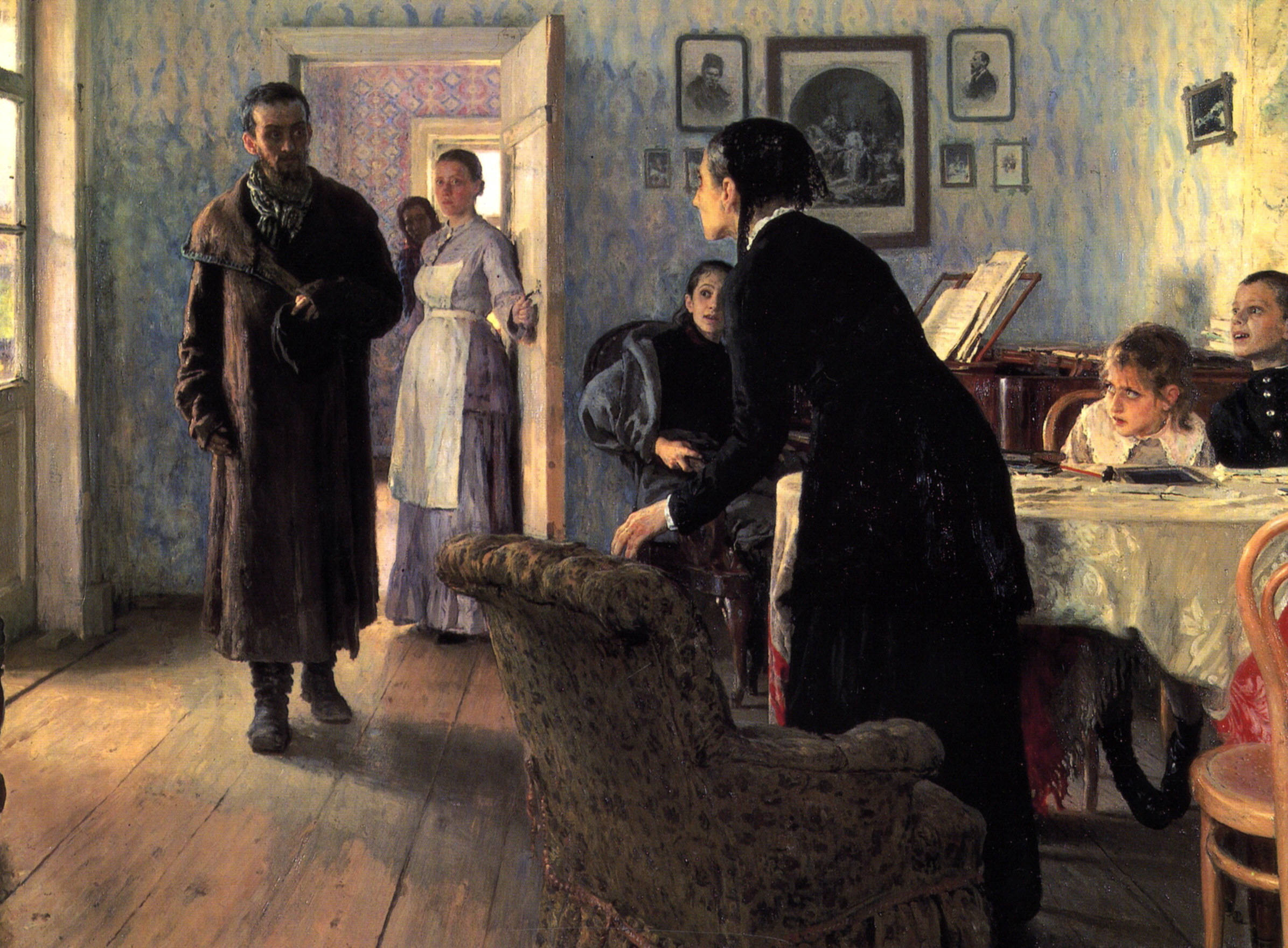 2391x1759 Unexpected Visitors 1888 Art21 Magazine - The Unexpected Visitor Painting