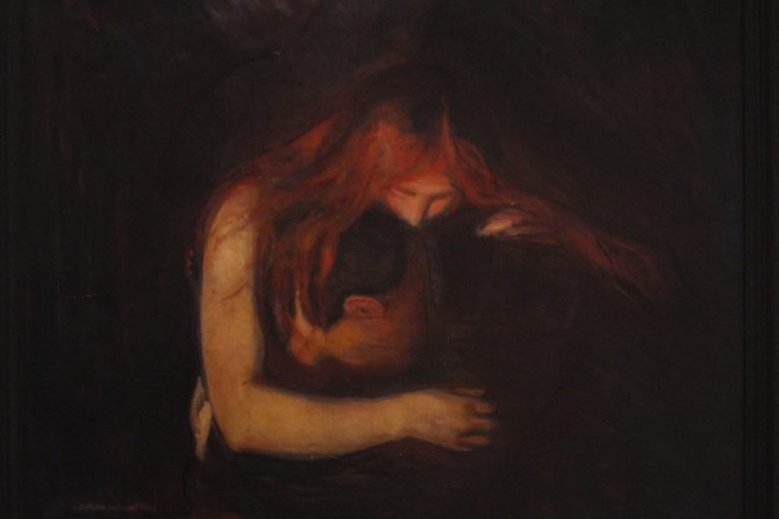 865x577 The Most Expensive Paintings By Edvard Munch Sold - The Vampire Painting