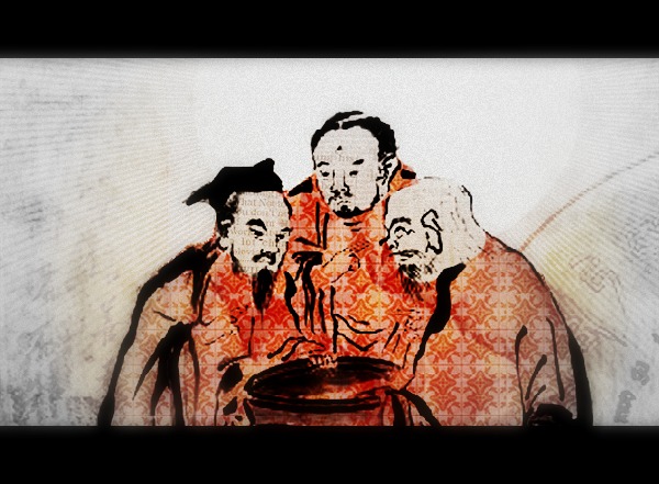 600x441 Book Review Tao Of Pooh Jen's Thoughts - The Vinegar Tasters Painting