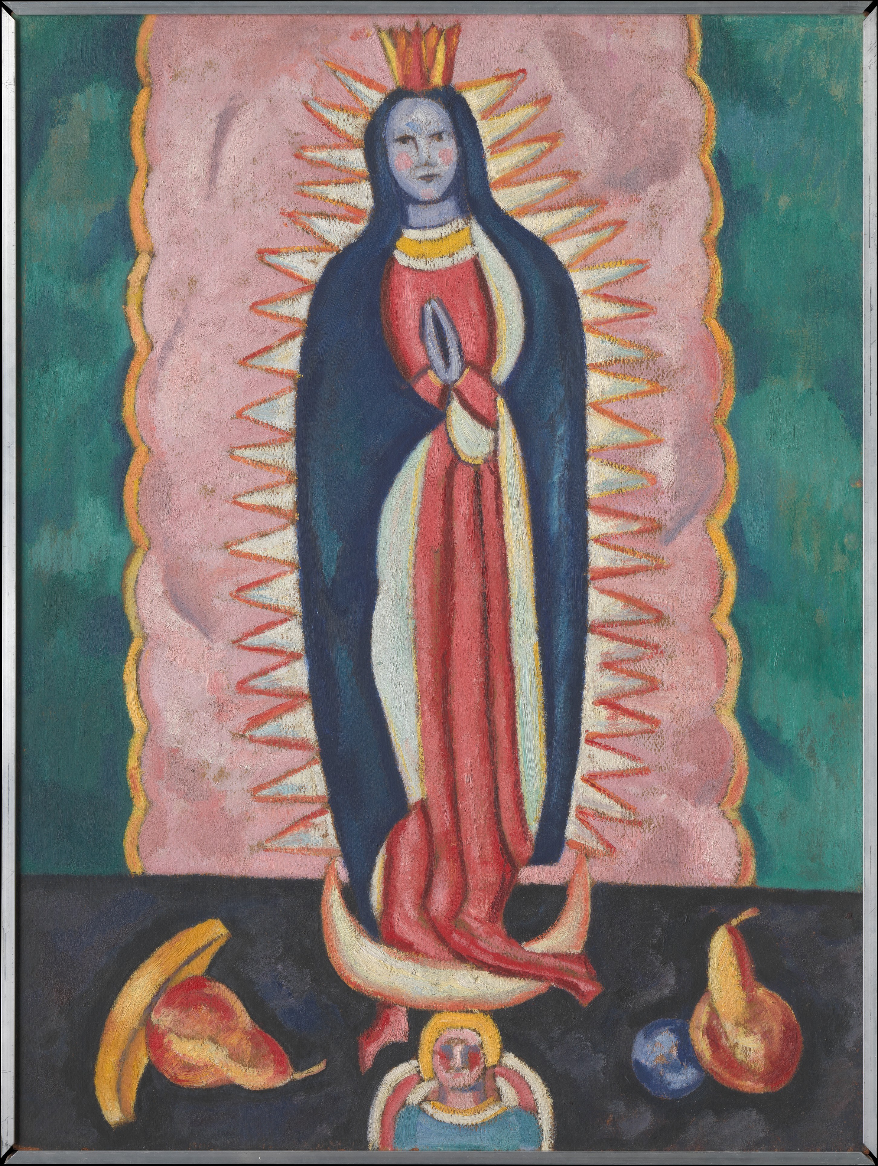 2904x3854 Marsden Hartley The Virgin Of Guadalupe The Met - The Virgin Of Guadalupe Painting