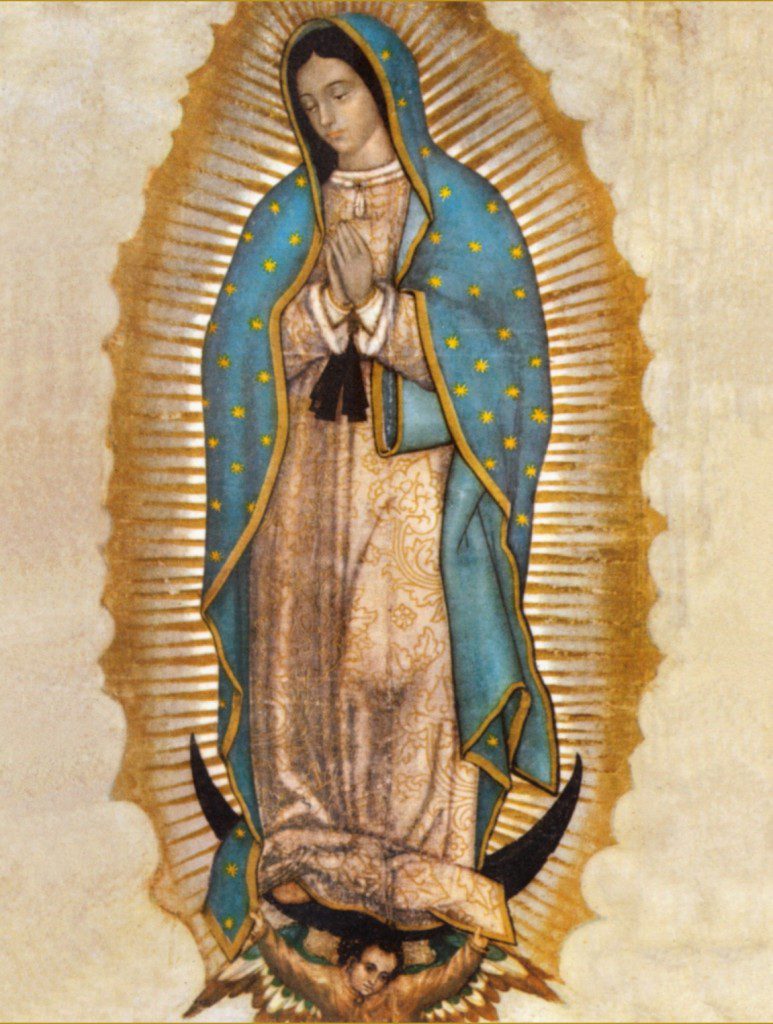 773x1024 Mexico City's Shrine To Our Lady Of Guadalupe - The Virgin Of Guadalupe Painting