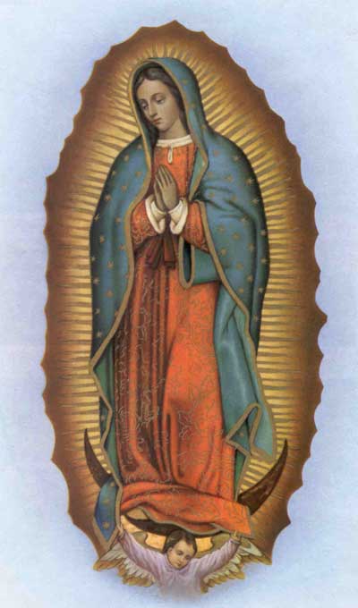 400x680 The Apparition Of Our Lady Of Guadalupe In 1531 - The Virgin Of Guadalupe Painting