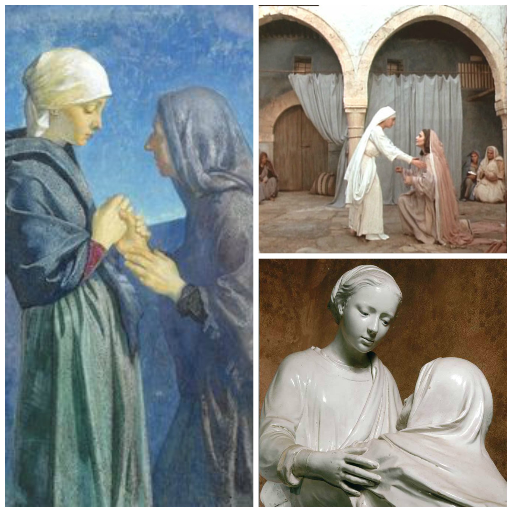 2000x2000 Feast Of The Visitation Through The Eyes Of Art History Joy Of Nine9 - The Visitation Painting
